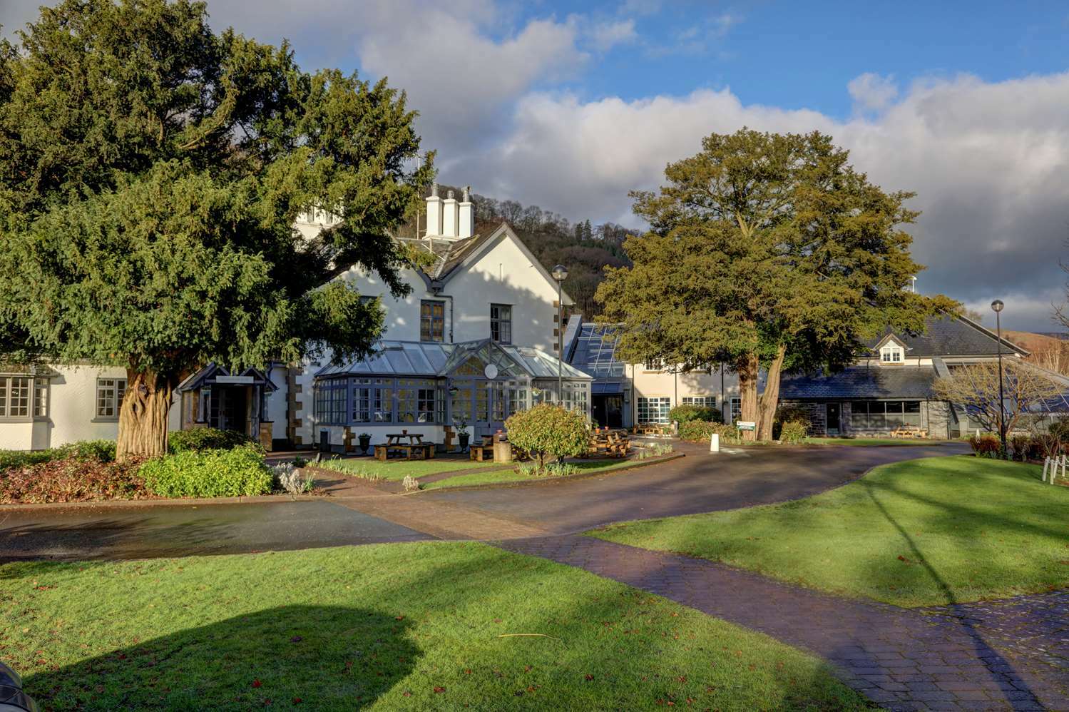 Wild Pheasant Hotel & Spa Лланголлен Екстер'єр фото