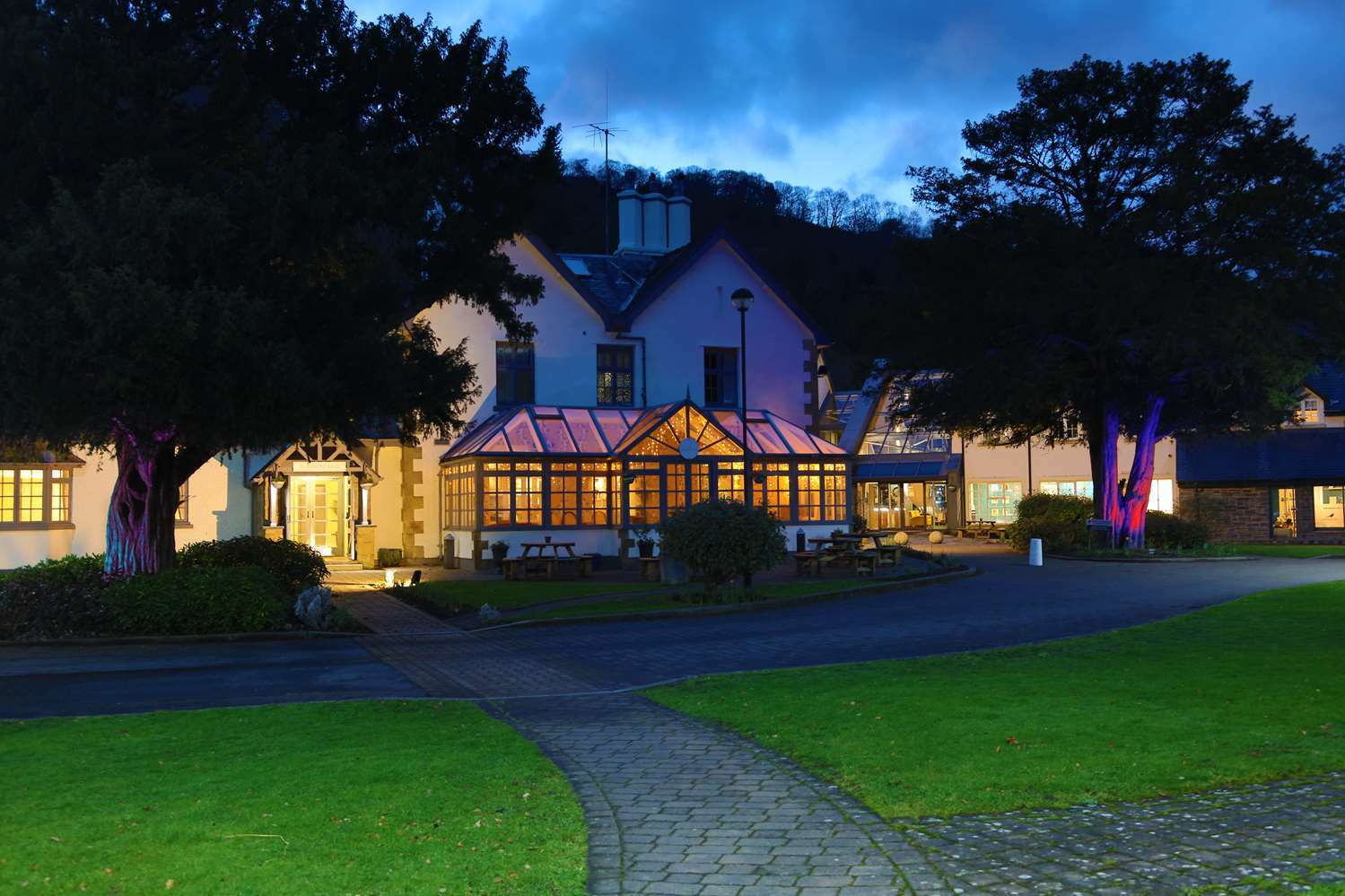 Wild Pheasant Hotel & Spa Лланголлен Екстер'єр фото