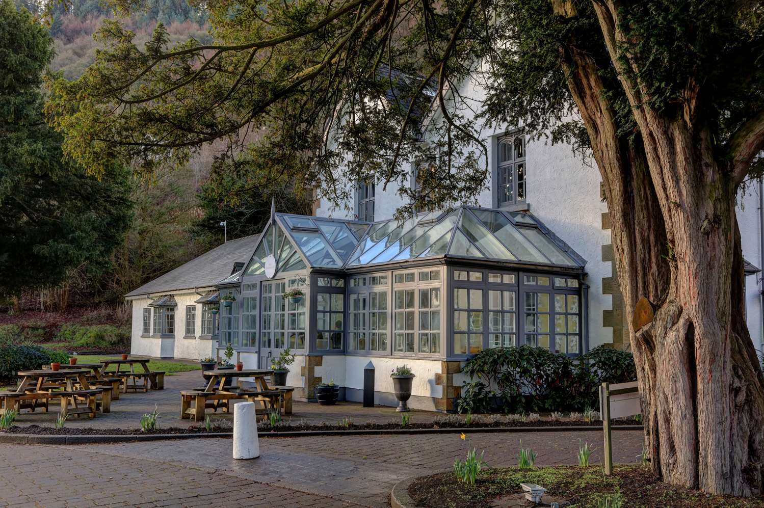 Wild Pheasant Hotel & Spa Лланголлен Екстер'єр фото